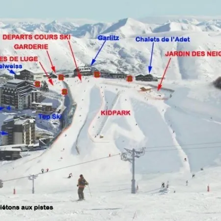 Les De Nalian Au Pied Des Pistes Appartamento