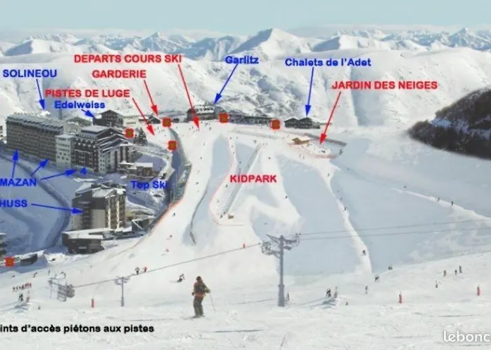 Les De Nalian Au Pied Des Pistes Апартаменты